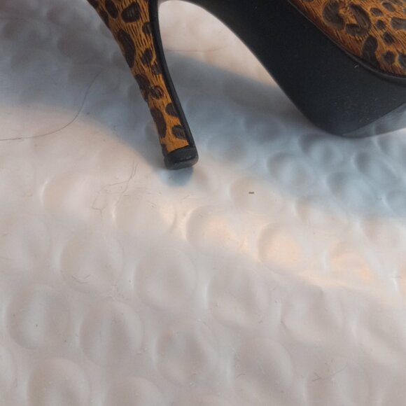 Just The Right Shoe By Raine Leopard Stiletto Mini Figurine 25017 - Picture 5 of 7